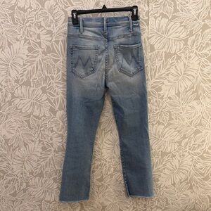 MOTHER Light Blue Ankle Jeans